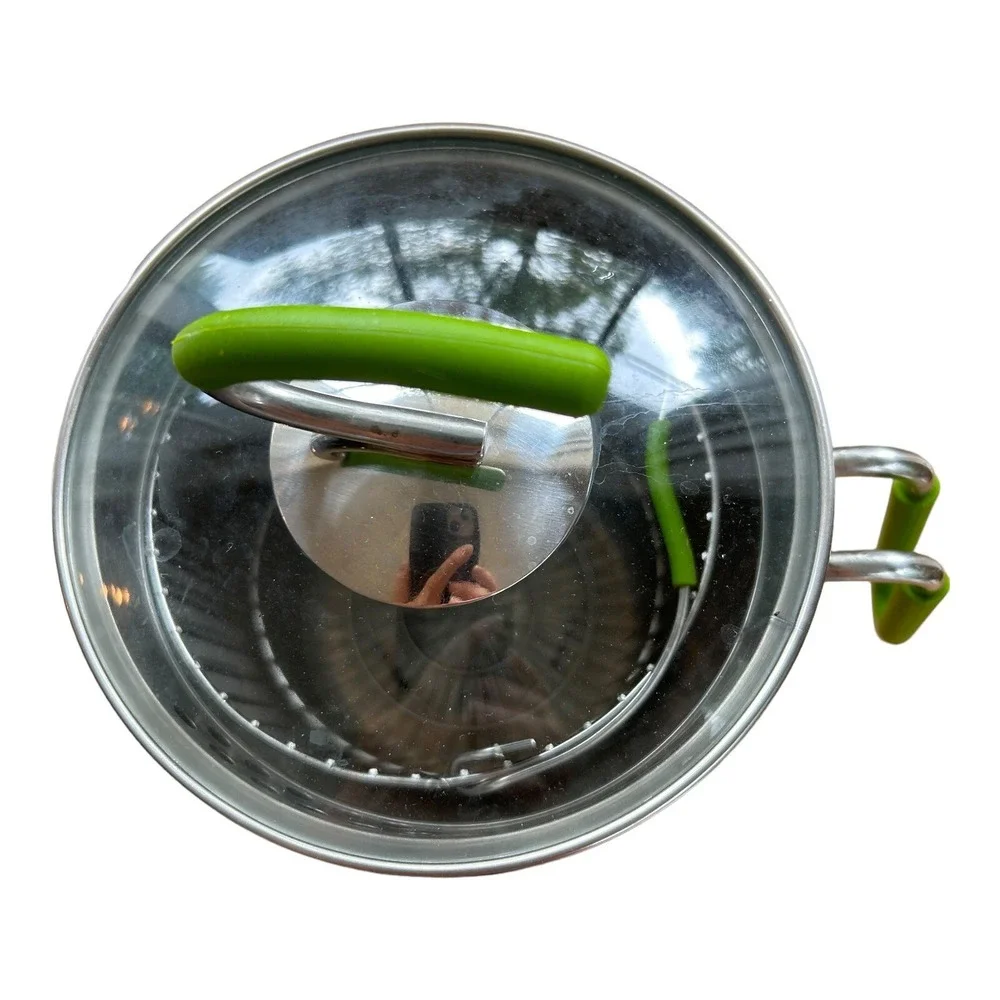 Kuhn‎ Rikon Large Asparagus Steamer Cooker 3 Piece Lid 11 cups